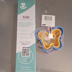 TOVLA Jr. Kids Chef Knife Set with Butterfly Cutters